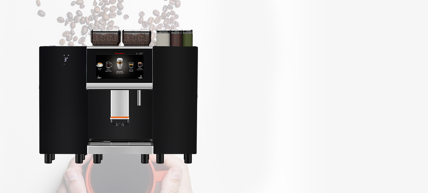 咖博士 F22 办公室咖啡机 灵活且强大的粉料系统